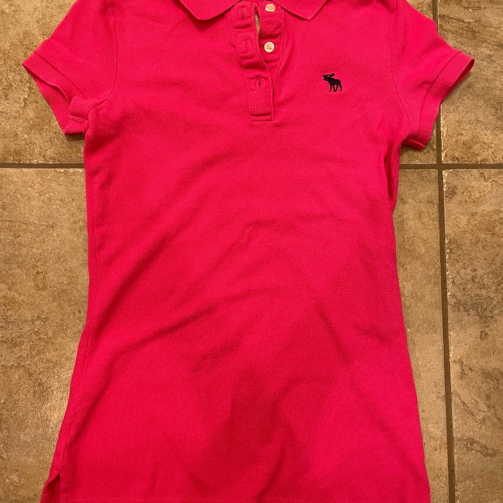 Abercrombie and Fitch Pink Shirt